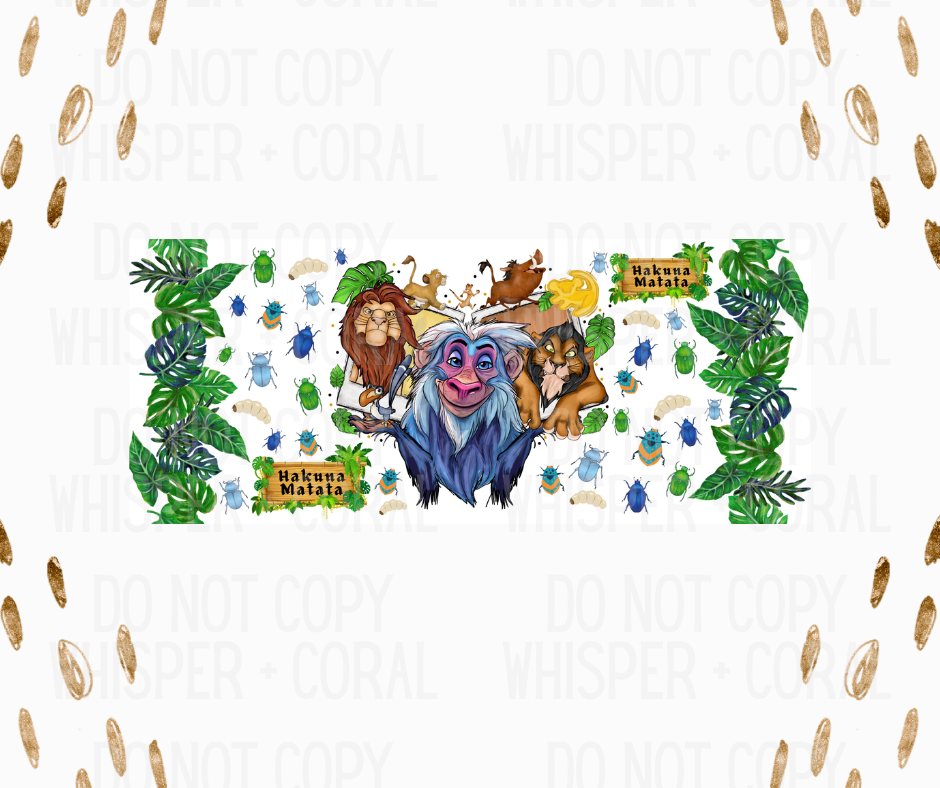 Wrap #126 Rafiki Polaroid