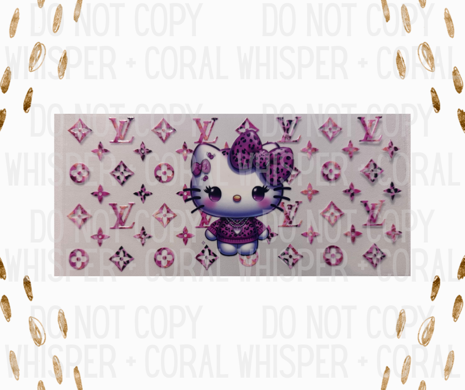 Wrap #86 LV Leopard HKitty