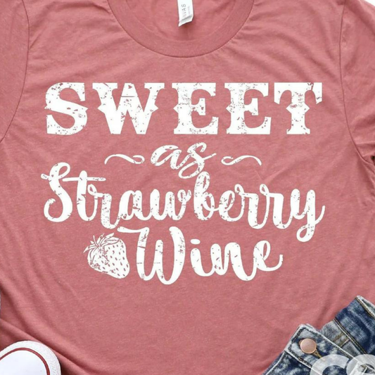 Sweet As Strawberry Wine