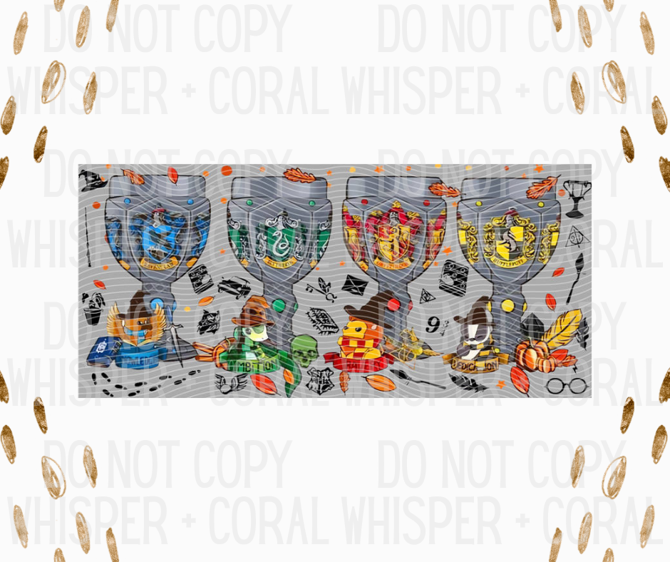 Wrap #14 HP House Goblets