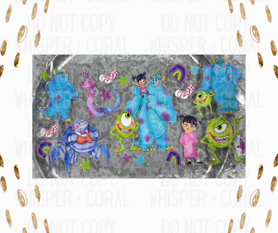 Wrap #62 Monsters 2319 Sock