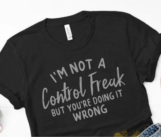 I'm Not A Control Freak