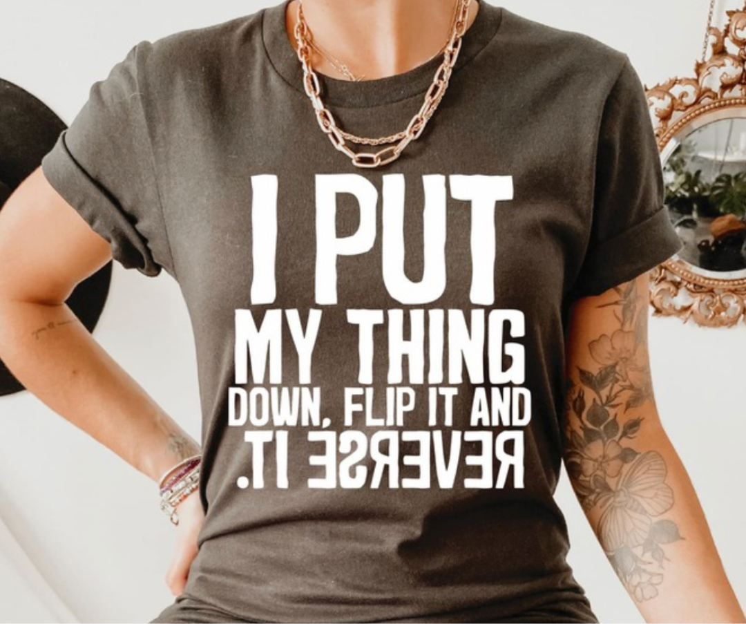 I Put My Thing Down