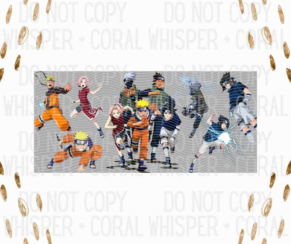 Wrap #26 Naruto + Friends Collage