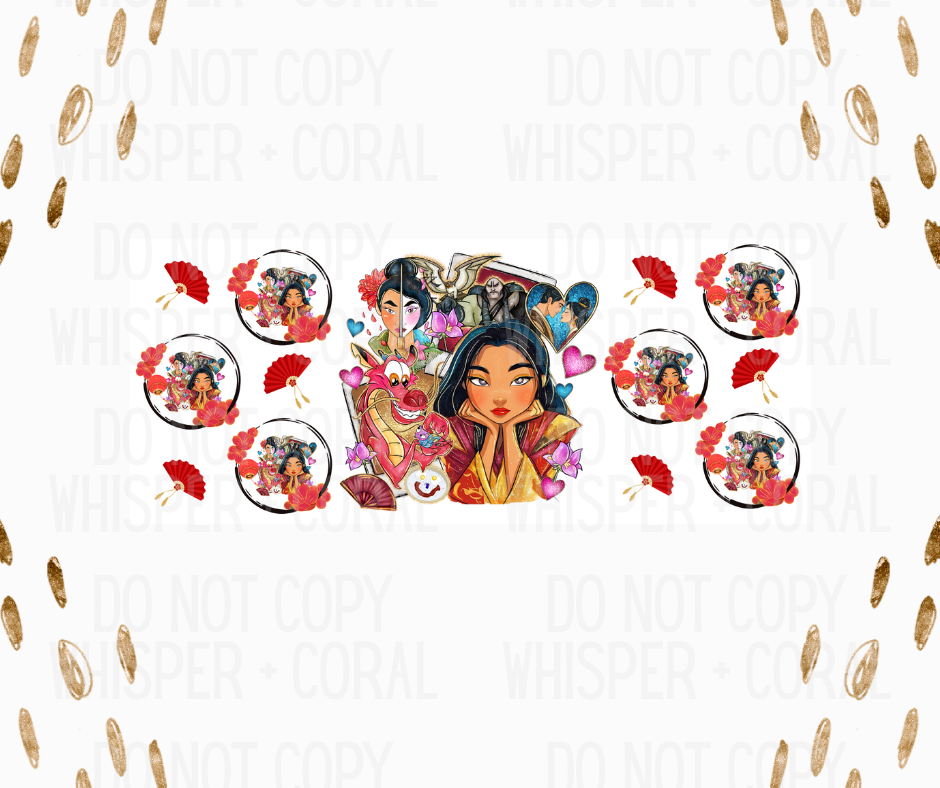 Wrap #120 Warrior Princess Polaroid - Fans