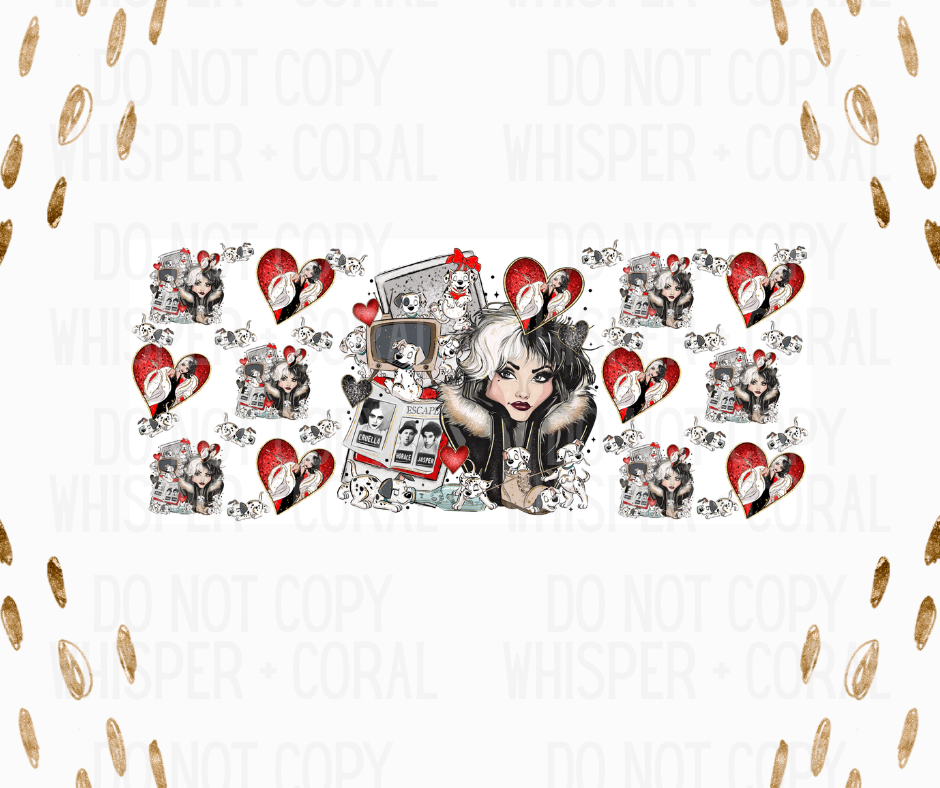 Wrap #125 Cruella Polaroid