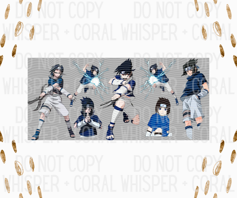 Wrap #25 Sasuke Training Collage