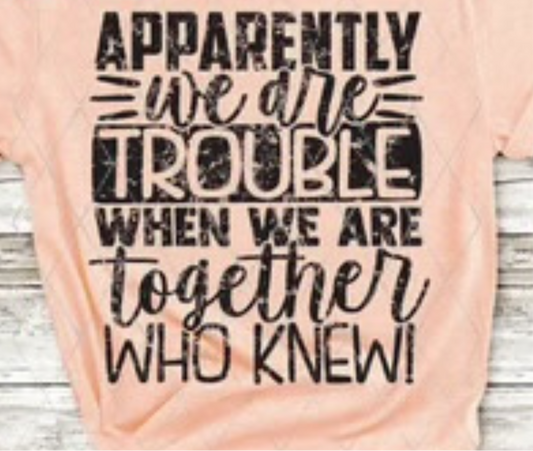 Trouble When We Are Together