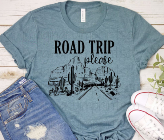 Road Trip Please Desert Scene