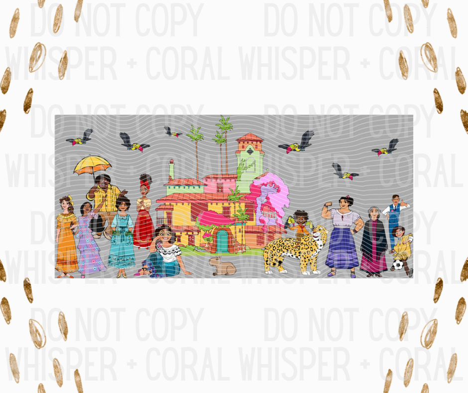 Wrap #130 Encanto Family + House