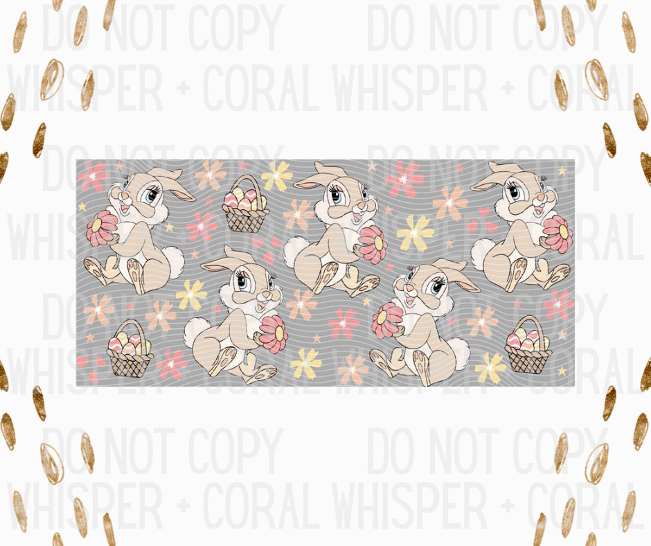 Wrap #132 Pretty Bunnies + Easter Baskets