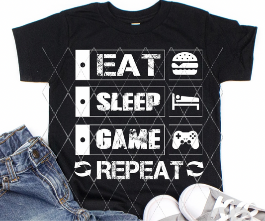 Eat Sleep Game Repeat