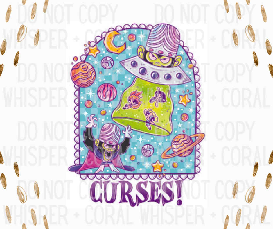 Decal #1289 Puff Girls Monkey Villain - Mojo