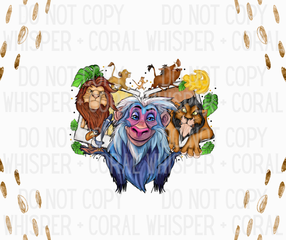 Decal #A-B25 Rafiki Polaroid