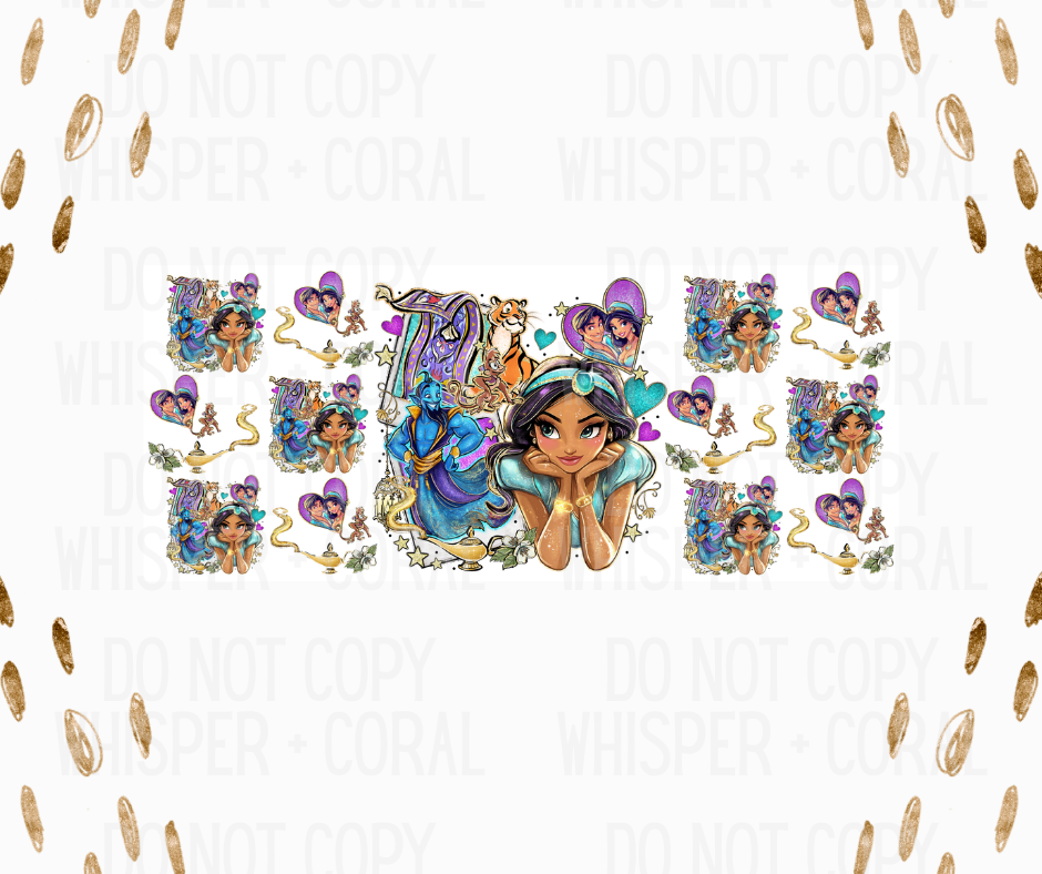 Wrap #114 Arabian Princess Polaroid