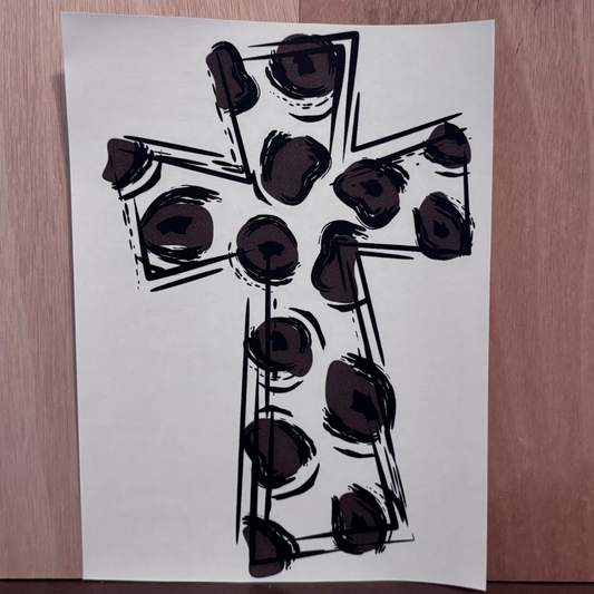 Cross With Leopard Spots