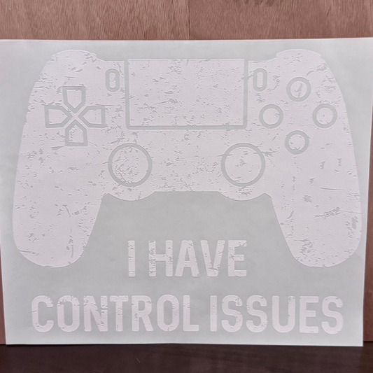 I Have Control Issues