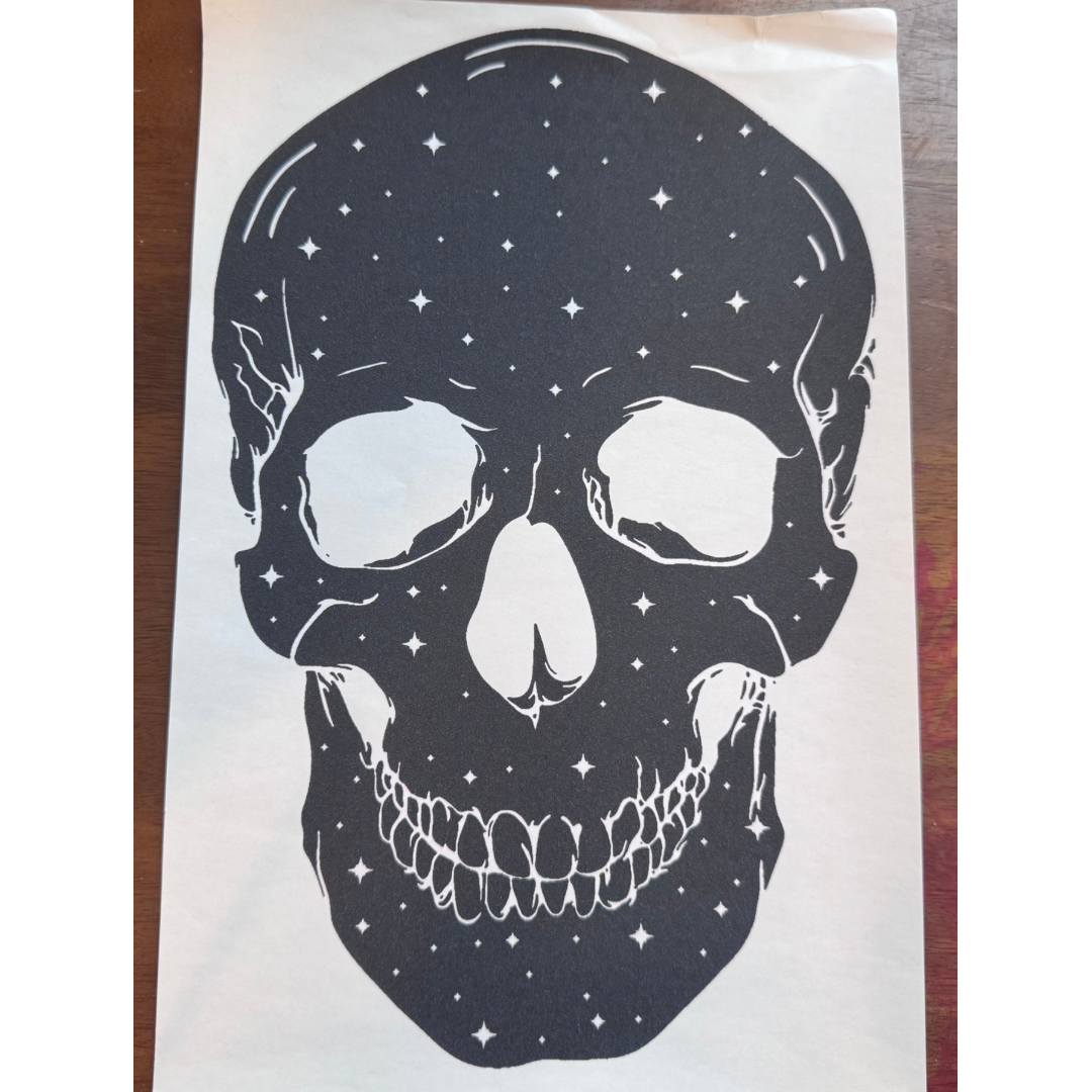 Starry Night Skull