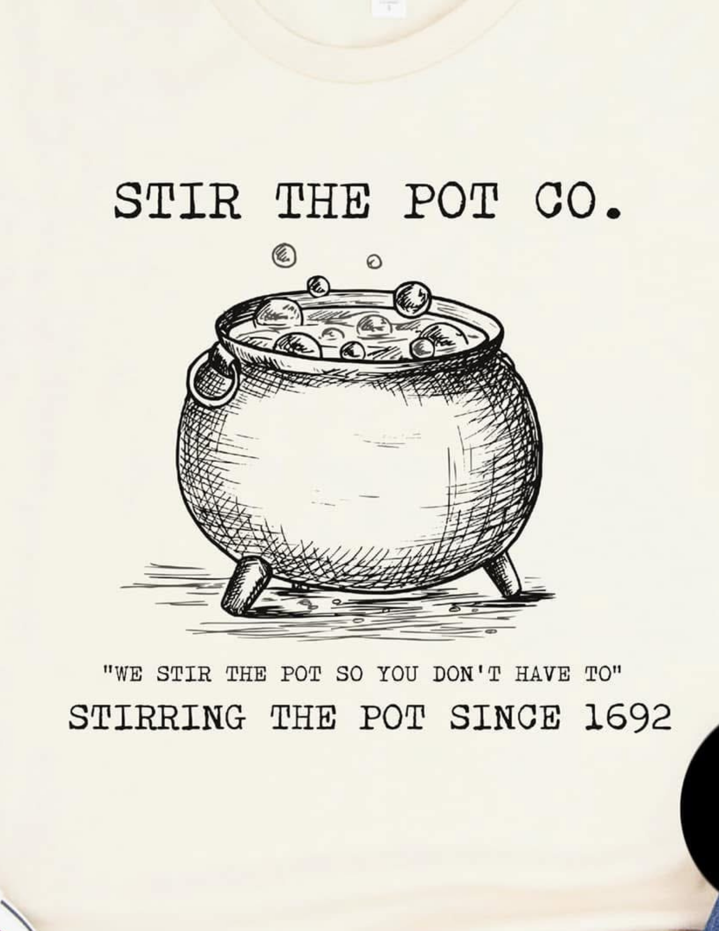 Stir The Pot Co. Black Cauldron