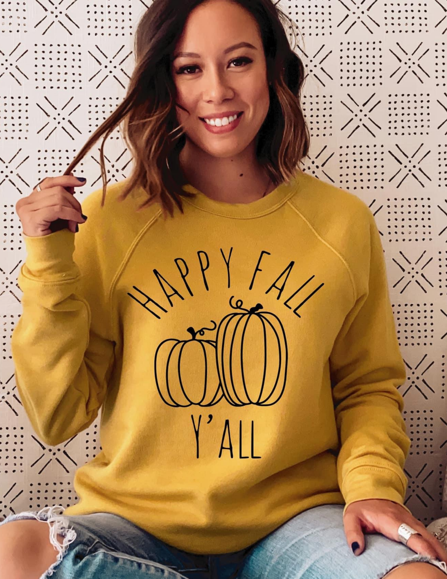 Happy Fall Y'all Pumpkins