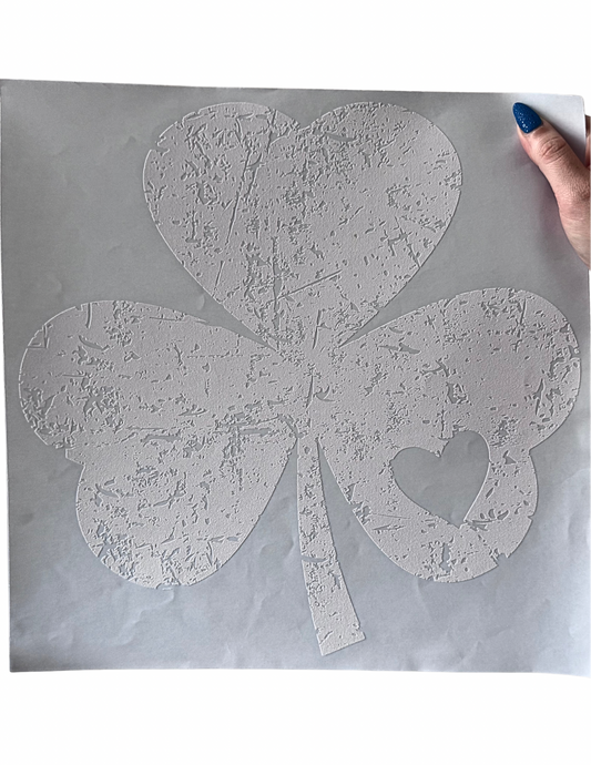 3 Leaf Clover With Heart