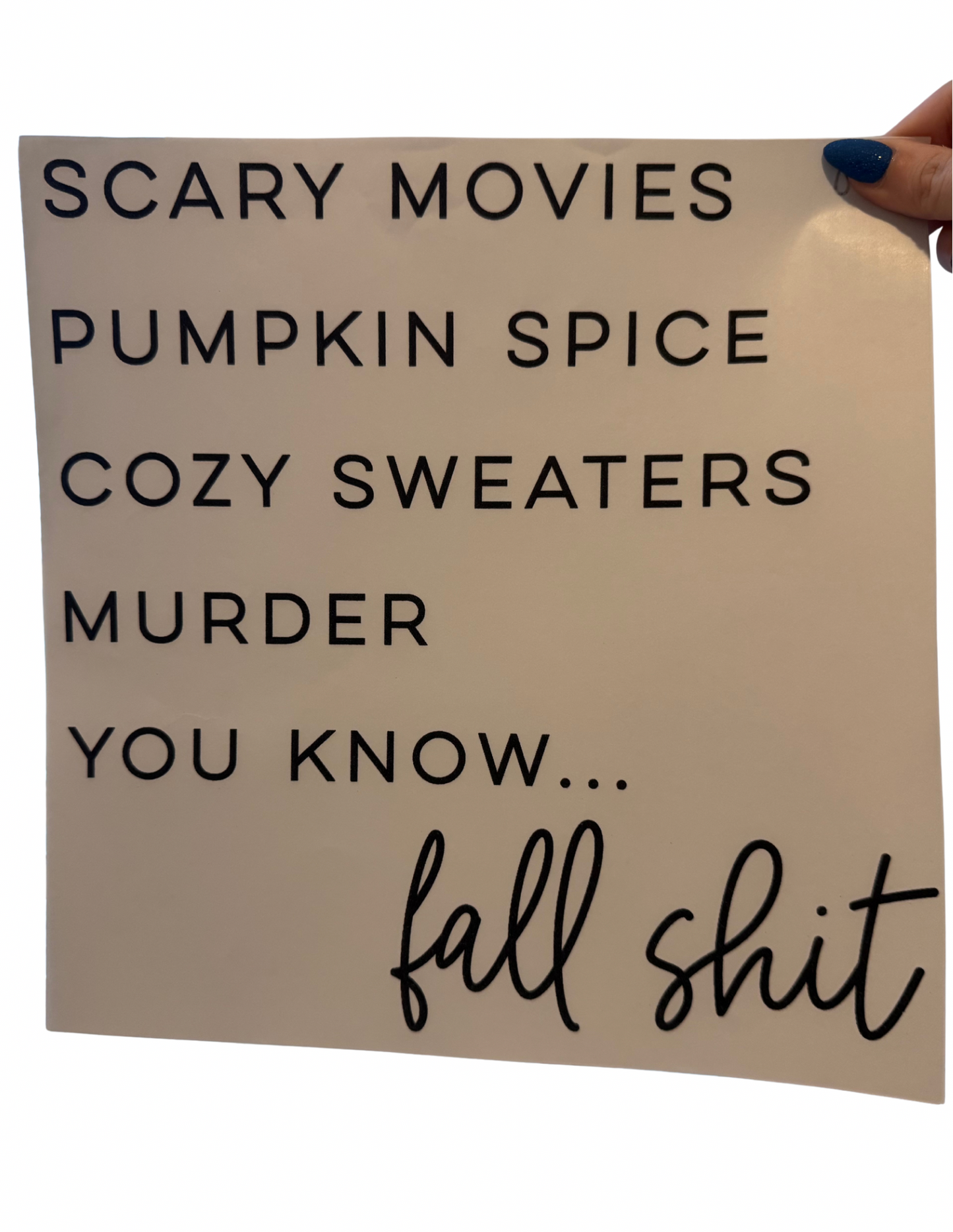 Fall Shit