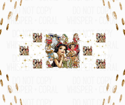 Wrap #115 Snow Princess Polaroid