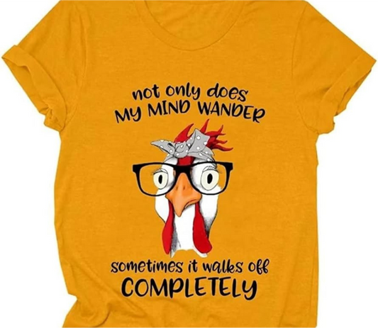 Not Only Does My Mind Wander Chicken