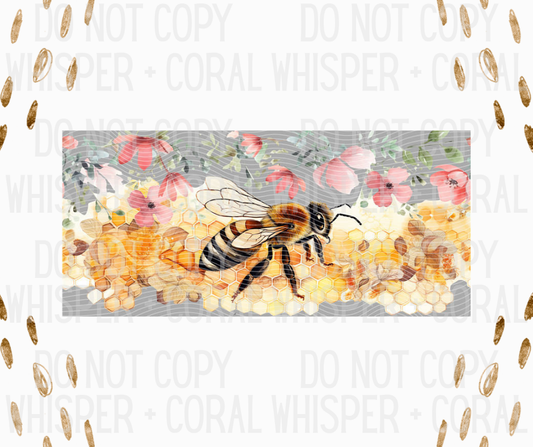 Wrap #40 Honeycomb Bee Design