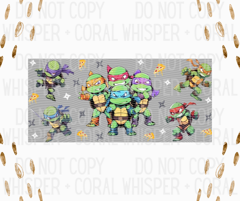 Wrap #18 Young Turtle Ninjas