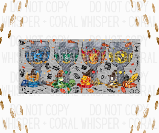 Wrap #14 HP House Goblets