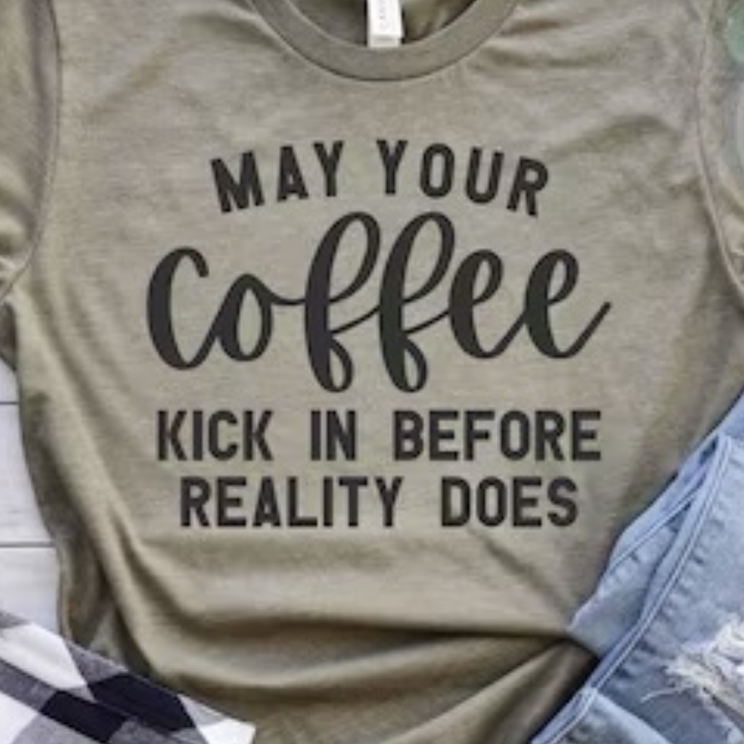 Coffee Kick In Before Reality