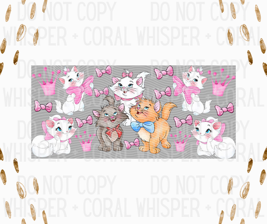 Wrap #5 Posh Kitty Family Collage