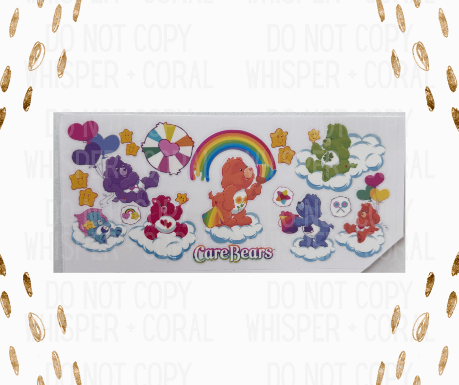 Wrap #79 Care Character Bears
