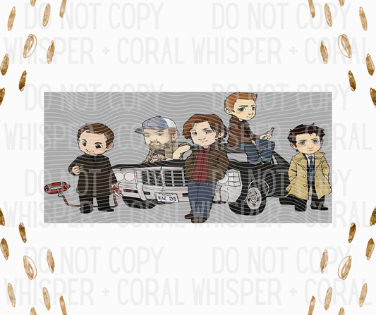 Wrap #12 Sam + Dean Animated