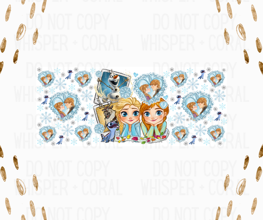 Wrap #122 Ice Sisters Polaroid