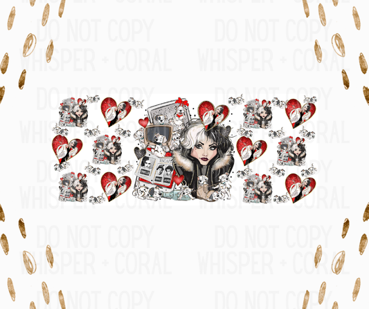 Wrap #125 Cruella Polaroid