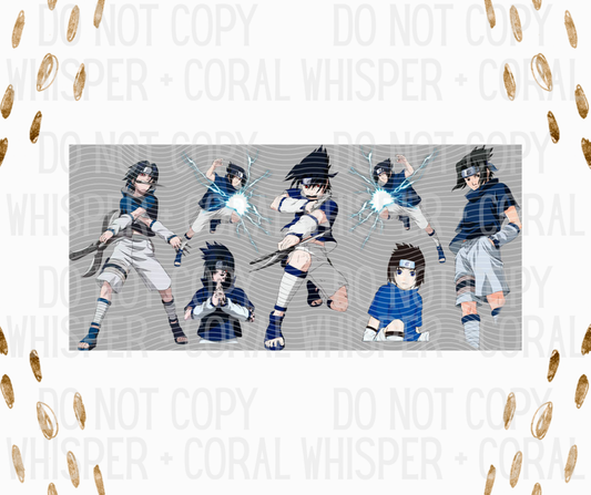 Wrap #25 Sasuke Training Collage