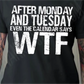 Even The Calendar Says WTF