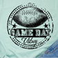 Game Day Vibes Football Sketch