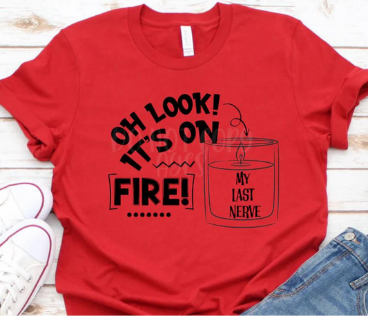 Oh Look! It's On Fire