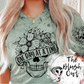 One Day At A Time Skull