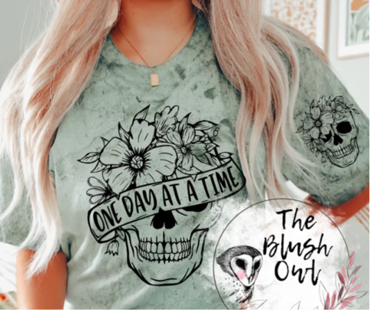 One Day At A Time Skull