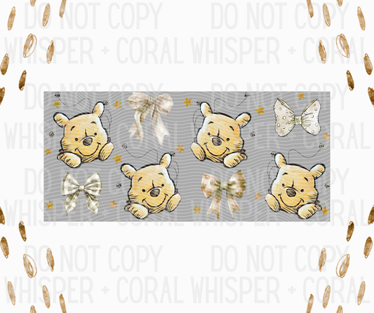 Wrap #27 Bear + Bows