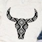Aztec Bull Skull