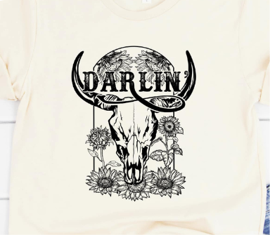 Darlin' Bull Skull