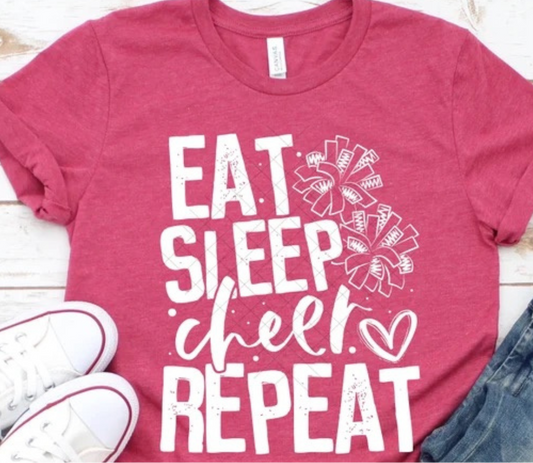 Eat Sleep Cheer Repeat