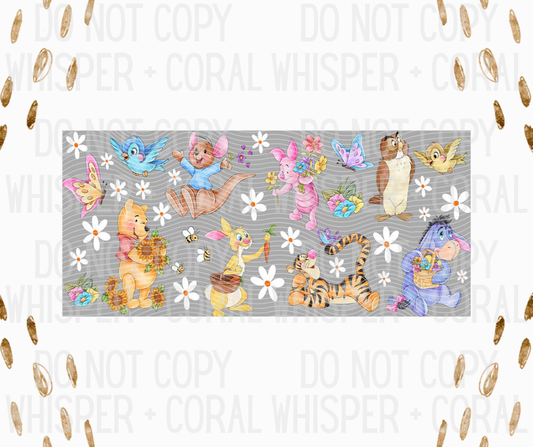 Wrap #22 Neighborhood Bear + His Friends