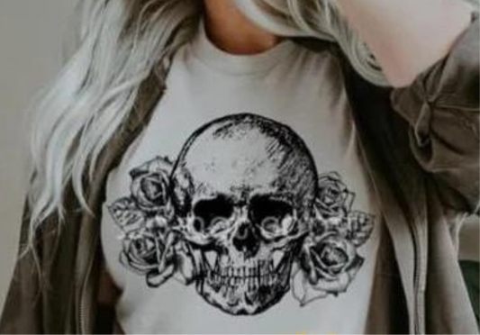 Floral Skull