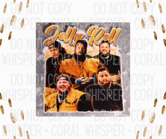 Decal #1260 Jelly R Collage